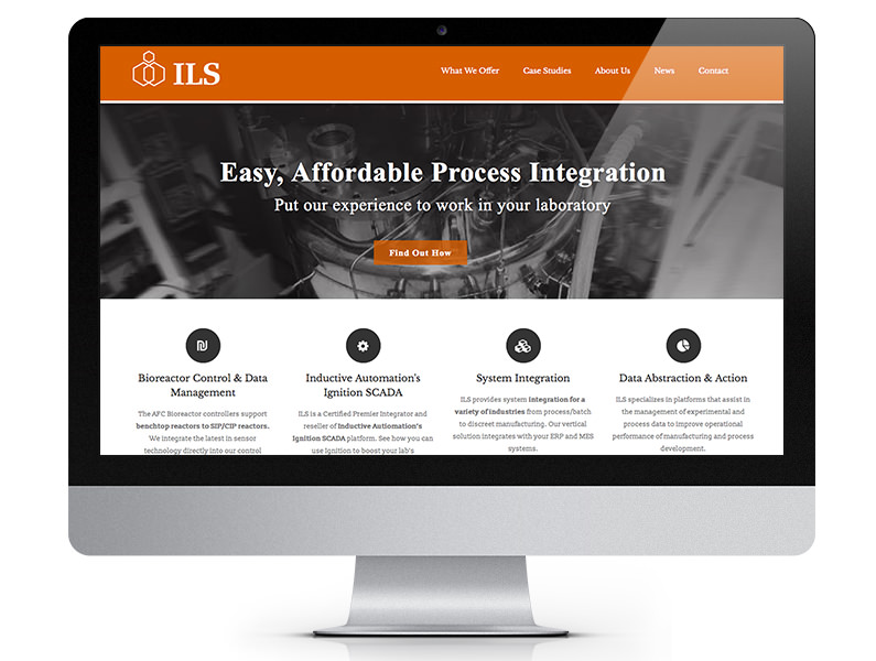 ILS Automation WordPress website design