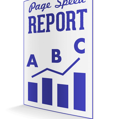 personalized page speed report